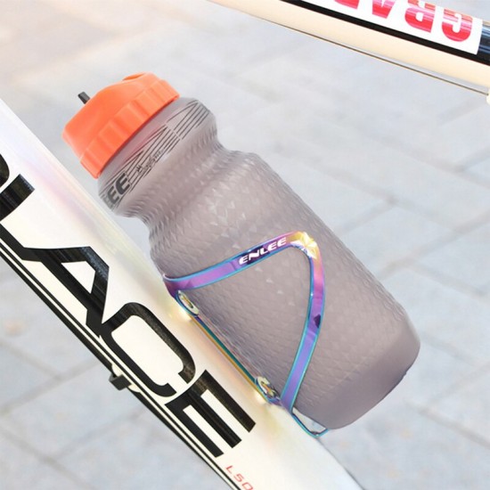 MTB Bike Water Bottle Holder Cup Cage Road Bicycle Ultralight Aluminium Alloy Kettle Stand Electroplate Color Bottle Holder