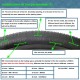 MTB Bicycle Tire 26/27.5/29er 60TPI Non-slip Folding Bead BMX Mountain Bike Bicycle Tire 26" Mountain Cycling Pneu Bike Tyres
