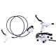 MTB HD-M500 Hydraulic Disc Brake Lever + Caliper Forged Aluminum Open System Dual Piston Confident Braking 305g/wheel
