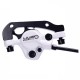 MTB HD-M500 Hydraulic Disc Brake Lever + Caliper Forged Aluminum Open System Dual Piston Confident Braking 305g/wheel