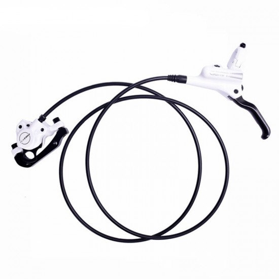 MTB HD-M500 Hydraulic Disc Brake Lever + Caliper Forged Aluminum Open System Dual Piston Confident Braking 305g/wheel