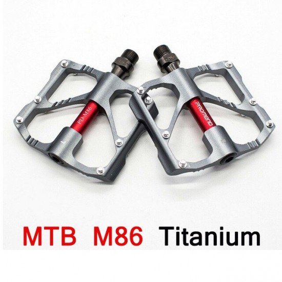 MTB Mountain Road Bicycle Bike Pedal Slip-resistant Ultra-light Aluminum Alloy 3 Ball Bearing Cycling Pedals Bicycle Pedal