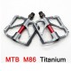 MTB Mountain Road Bicycle Bike Pedal Slip-resistant Ultra-light Aluminum Alloy 3 Ball Bearing Cycling Pedals Bicycle Pedal
