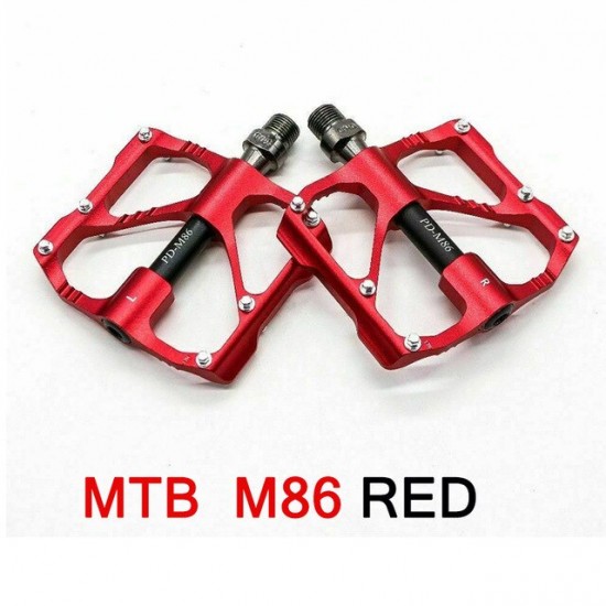 MTB Mountain Road Bicycle Bike Pedal Slip-resistant Ultra-light Aluminum Alloy 3 Ball Bearing Cycling Pedals Bicycle Pedal