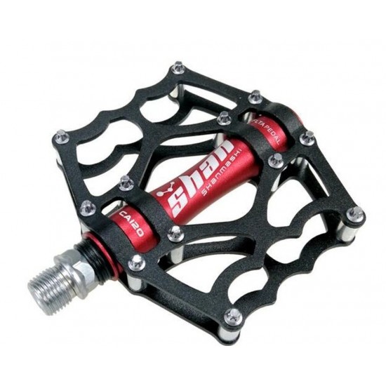 MTB Mountain Bike Pedals Aluminum Alloy CNC Bike Footrest Big Flat Ultralight Cycling BMX Pedal Bicycle Pedal