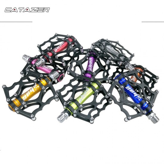 MTB Mountain Bike Pedals Aluminum Alloy CNC Bike Footrest Big Flat Ultralight Cycling BMX Pedal Bicycle Pedal