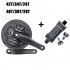 7/8 Speed Bike Crank Set 24/34/42T-48T 170mm Bicycle Crank Set Hollow Tooth Plate Bicycle Crankset Sprocket Bike Parts