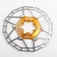 Mtb Disc Brake Rotor 160mm Road Bike Mountain Bike Floating Zipper Floating Disc Brake Rotor Pad Ultra Light with Screws