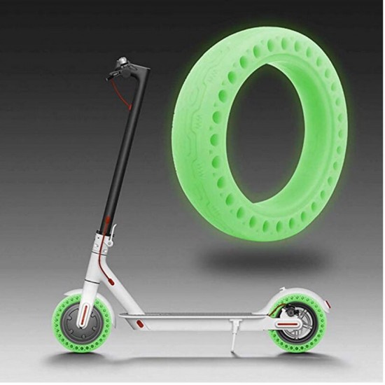 Night Fluorescent Tires Luminous Honeycomb for Xiaomi Mijia M365 Pro Electric Scooter Skateboard Tyres Xiaomi M36