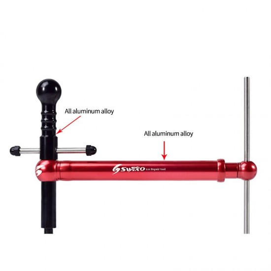 Professional Bicycle Gear Rack Aligner, Used for Mtb and Road Bike Wheel Alignment Measurement Tool