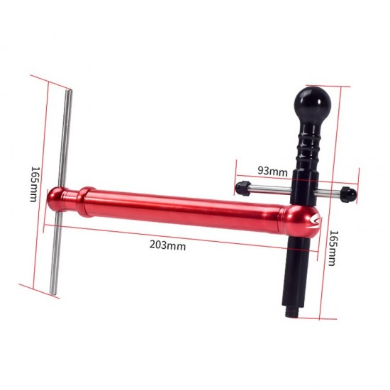 Professional Bicycle Gear Rack Aligner, Used for Mtb and Road Bike Wheel Alignment Measurement Tool