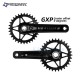 DMB Mountain Bike Crankset 170/175mm Crank GXP Narrow Wide Sprockets 32T 34T 36T 38T with Bottom Bracket BB