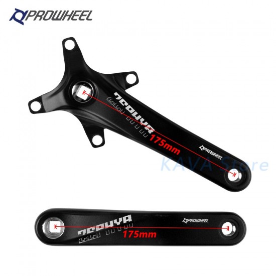 Bicycle Crank 04BCD MTB Bike Square Hole 170mm 175mm Crank 32T 34T 36T 38T Round Narrow Wide Sprockets with Chain Ring