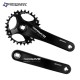 Bicycle Crank 04BCD MTB Bike Square Hole 170mm 175mm Crank 32T 34T 36T 38T Round Narrow Wide Sprockets with Chain Ring