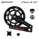 Hollow Double Sprockets Road Bike Crank 110 BCD 130 BCD Bicycle Crank Sprocket Bottom Bracket 170mm 53-39T 50-34T