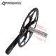 Road Crankset 170/172.5MM 130 BCD Narrow Wide Chainring 50/52/54/56/58/60T With bottom Bracket BB Aluminum alloy Cranks