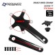 Road Crankset 170/172.5MM 130 BCD Narrow Wide Chainring 50/52/54/56/58/60T With bottom Bracket BB Aluminum alloy Cranks