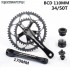 RACEWORK ROAD Crankset 170MM 110 BCD Chainring Crown 34T 50T Aluminum alloy Steel with bottom Bracket
