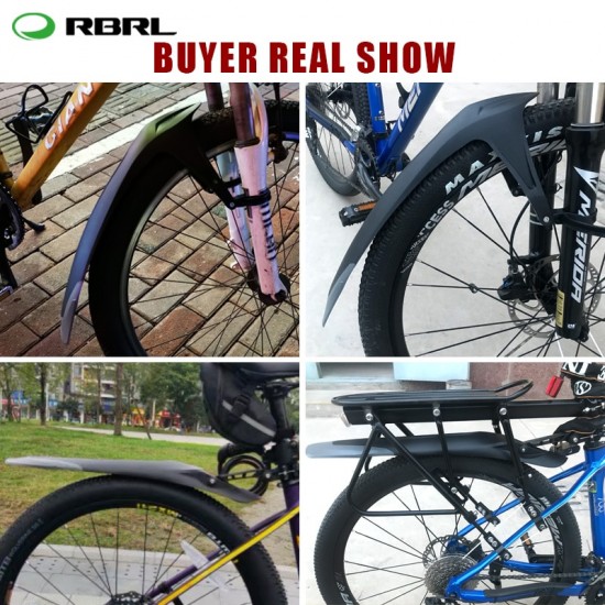 MTB Mudguard Adjustable Bicycle Fender Sets Patent Design E-Bike Fender Quick Release for 24 26 27.5 29 Inch Bike Fender