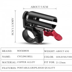 Bike Bell Portable Mini MTB Mountain Road Bike Horn Cycling Safety Alarm Warning Ring Bicycle Safe Bells Bell Bike