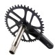 Road Bike Crank 9/10/11/12S 170/172.5mm Crank 40/42/44/46/48/50T GXP Chainring and BB Bottom bracket Bicycle crankset