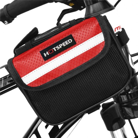 Riding Cycling Bag Water Resistant Cycling Bike Top Tube Bag Bicycle Front Frame Pannier Pouch Carrier 2018