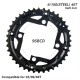 Round Chainring 64/96/104BCD Mountain Bike Chainwheel 22/24/30/32/40/42/44T Crankset steel al Alloy Tooth plate Parts