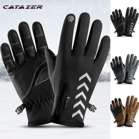 S-XXL Outdoor Sport Rijden Handschoenen Winter Heren Warme En Wind-Proof Waterdichte Handschoenen Antislip Touch Screen Ski rijhandschoenen