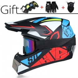 Sturen 3 Stuks Gift Motorhelm Kinderen Off-Road Helm Bike Downhill Am Dh Cross Helm Capacete Motocross Casco