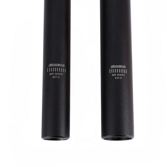 Suntour NCX 27.2 31.6 27.2mm/31.6mm*350mm Sliver Black Seatposts Bicycle Damping Suspension Seatpost Mountain Bike Seat Post