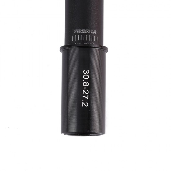 Suntour NCX 27.2 31.6 27.2mm/31.6mm*350mm Sliver Black Seatposts Bicycle Damping Suspension Seatpost Mountain Bike Seat Post