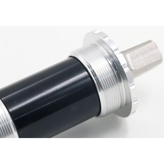Titanium  BSA english threaded square taper bottom bracket 119mm for brompton 148g