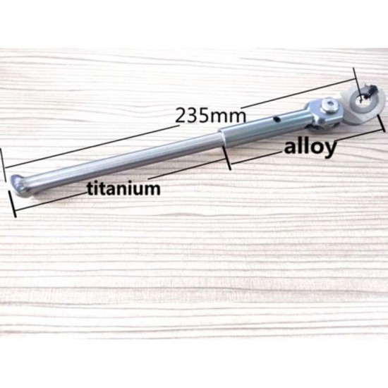Titanium Kickstand Lightweight 88g Parking Stand For Brompton Fnhon Folding Bike Parking Side Kick Stand Bike Parts