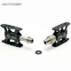 Titanium Bearing Quick Release Bicycle Pedal For Brompton Folding Bike CNC Pedals 145g Ultralight Pedals Bicycle Pedal