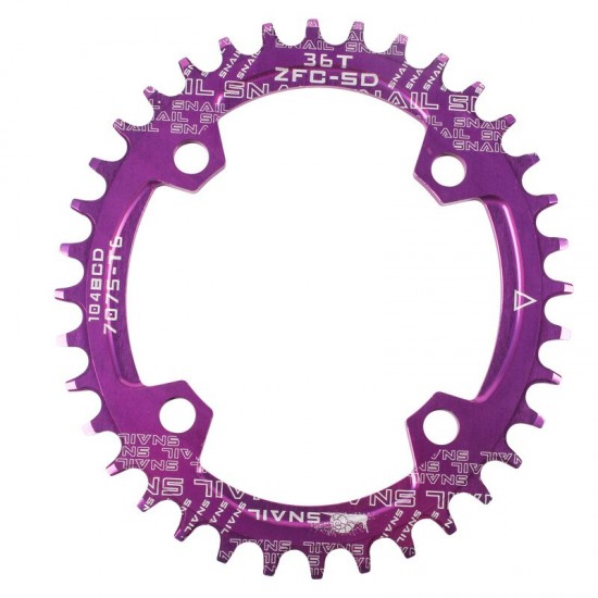 Ultralight 104mm BCD 30T 32T 34T 36T 38T A7075 Alloy Mountain Bike MTB Chain ring Chain wheel Bike Crankset Chain ring