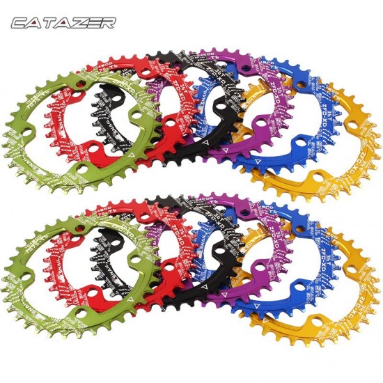 Ultralight 104mm BCD 30T 32T 34T 36T 38T A7075 Alloy Mountain Bike MTB Chain ring Chain wheel Bike Crankset Chain ring