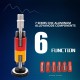 Hidden Bottom Bicycle Repair Tools Mountain Bike Multitool Bicycle Crank Invisible Repair Tool Set Portable Kit T25 Wrench Set