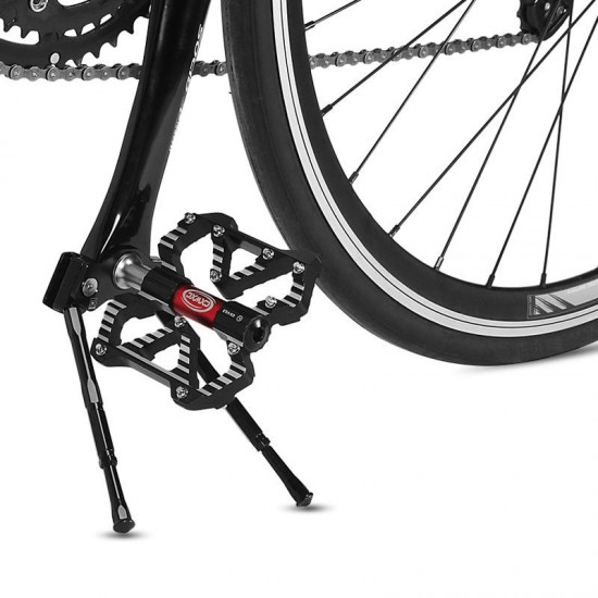 Adjustable Crank Stand Pedal Kickstand Mountain Road Bike Kickstand Parking Rack MTB Mountain Bike Support Stand Foot Brace
