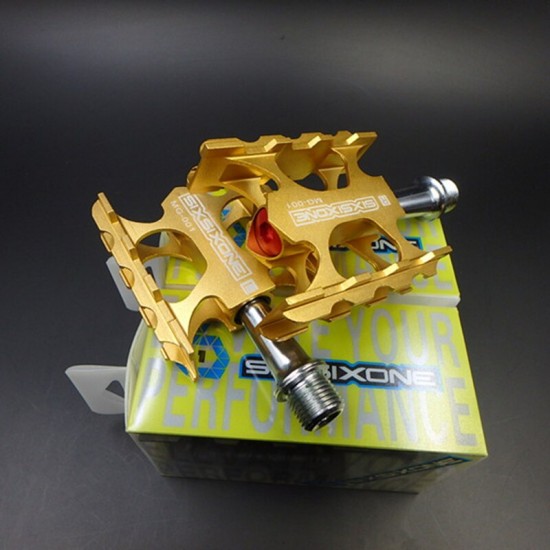 Sealed Bike Pedals CNC Aluminum Body for MTB Road Cycling 3 Bearing Bicycle Pedal Titanium Pedals