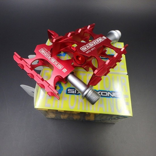 Sealed Bike Pedals CNC Aluminum Body for MTB Road Cycling 3 Bearing Bicycle Pedal Titanium Pedals