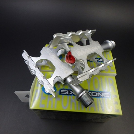 Sealed Bike Pedals CNC Aluminum Body for MTB Road Cycling 3 Bearing Bicycle Pedal Titanium Pedals