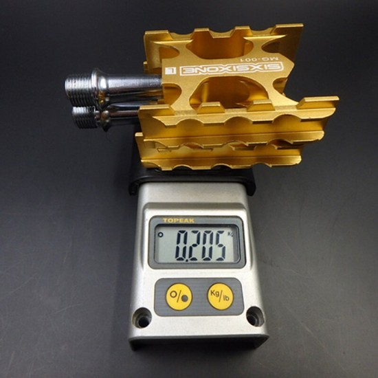 Sealed Bike Pedals CNC Aluminum Body for MTB Road Cycling 3 Bearing Bicycle Pedal Titanium Pedals
