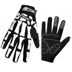 Volledige Finger Skull Handschoenen Skelet Patroon Fiets Fietsen Motorcycle Motorbike Racing Rijden Handschoenen Fietsen Mitten