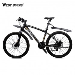 1 Set Bicycle Fenders Cycling Mountain Bike Mud Guards Mtb Mudguard Black Wings for Bicycle Bike Accessories Bike Parts