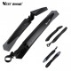 1 Set Bicycle Fenders Cycling Mountain Bike Mud Guards Mtb Mudguard Black Wings for Bicycle Bike Accessories Bike Parts
