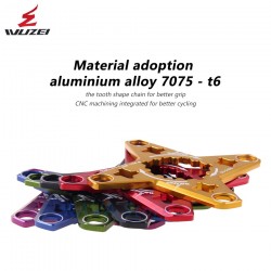 WUZEI MTB mountain bike crank adapter GXP to BCD104mm spider Adapter For SRAM XX1 X0 X9 Crank Convert Protector 1 x System Speed