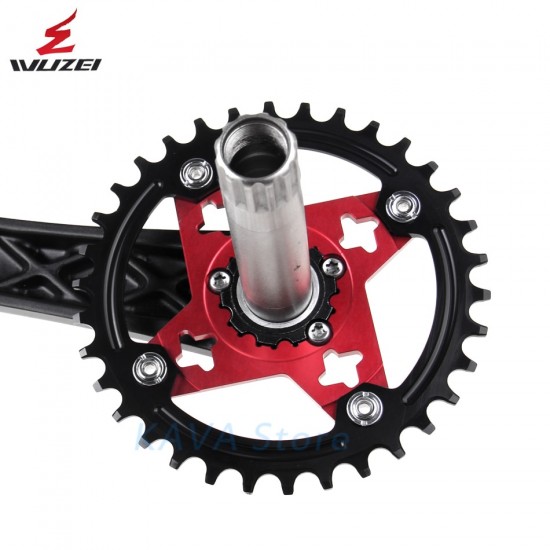 WUZEI MTB mountain bike crank adapter GXP to BCD104mm spider Adapter For SRAM XX1 X0 X9 Crank Convert Protector 1 x System Speed