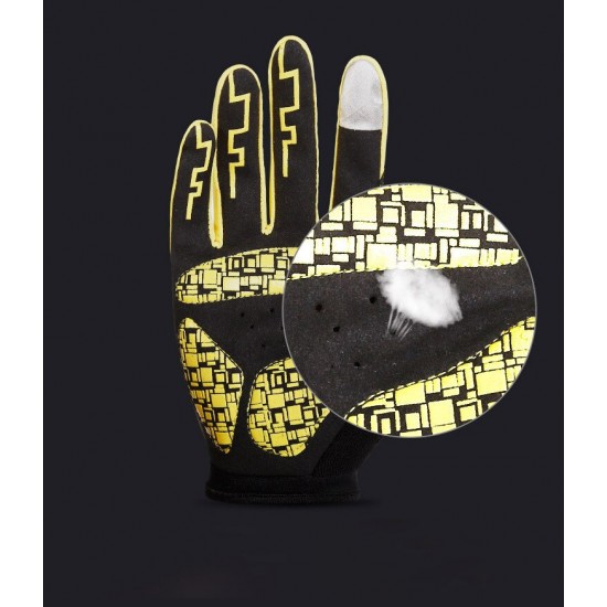 Waterdichte Fiets Handschoenen Volledige Vinger Reflecterende Paardrijden Bergbeklimmen Vissen Touch Screen Windscherm Fietsen Fiets Handschoenen