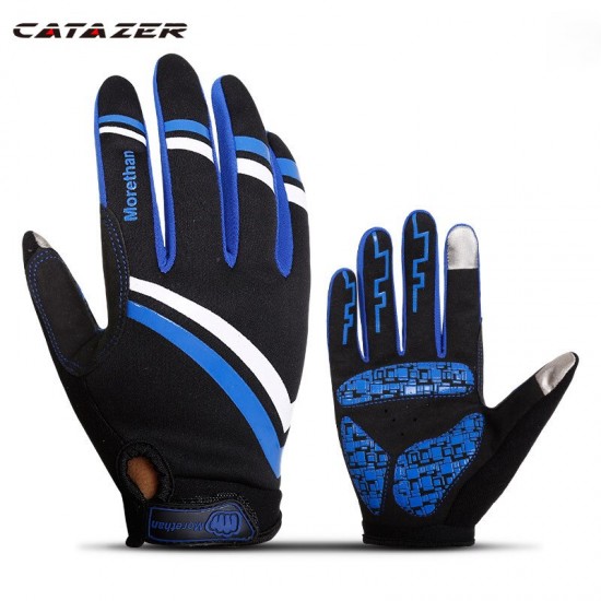 Waterdichte Fiets Handschoenen Volledige Vinger Reflecterende Paardrijden Bergbeklimmen Vissen Touch Screen Windscherm Fietsen Fiets Handschoenen