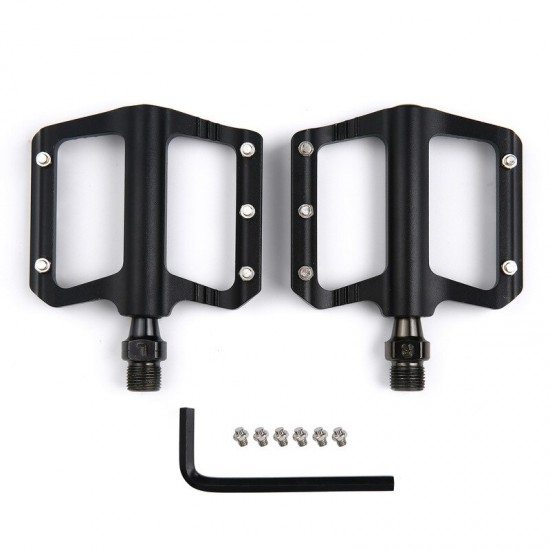 Mountain Road Bike Bicycle Pedals Sealed Bearing Lightweight Aluminum Alloy Pedal Bicycle Pedals